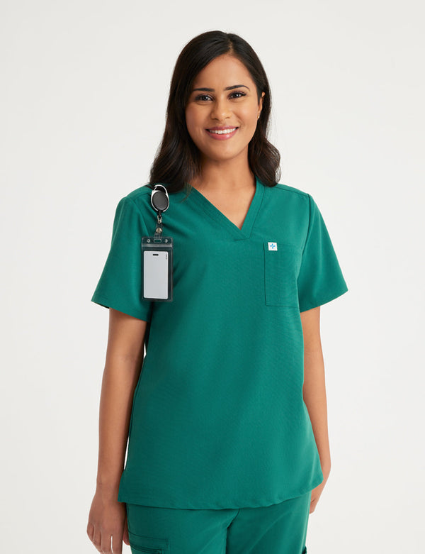 Hunter Green Scrubs For Women Sets Tops Pants Care Wear Hunter green scrubs for women sets tops pants care wear
