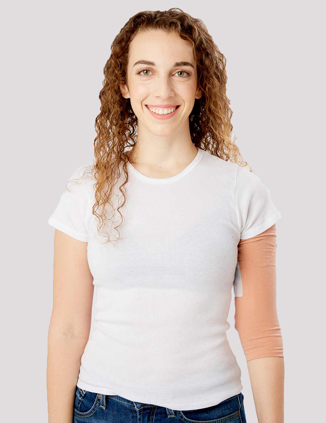 Premium violet PICC Line Sleeve from Care+Wear, combining a rich color with reliable PICC line protection.