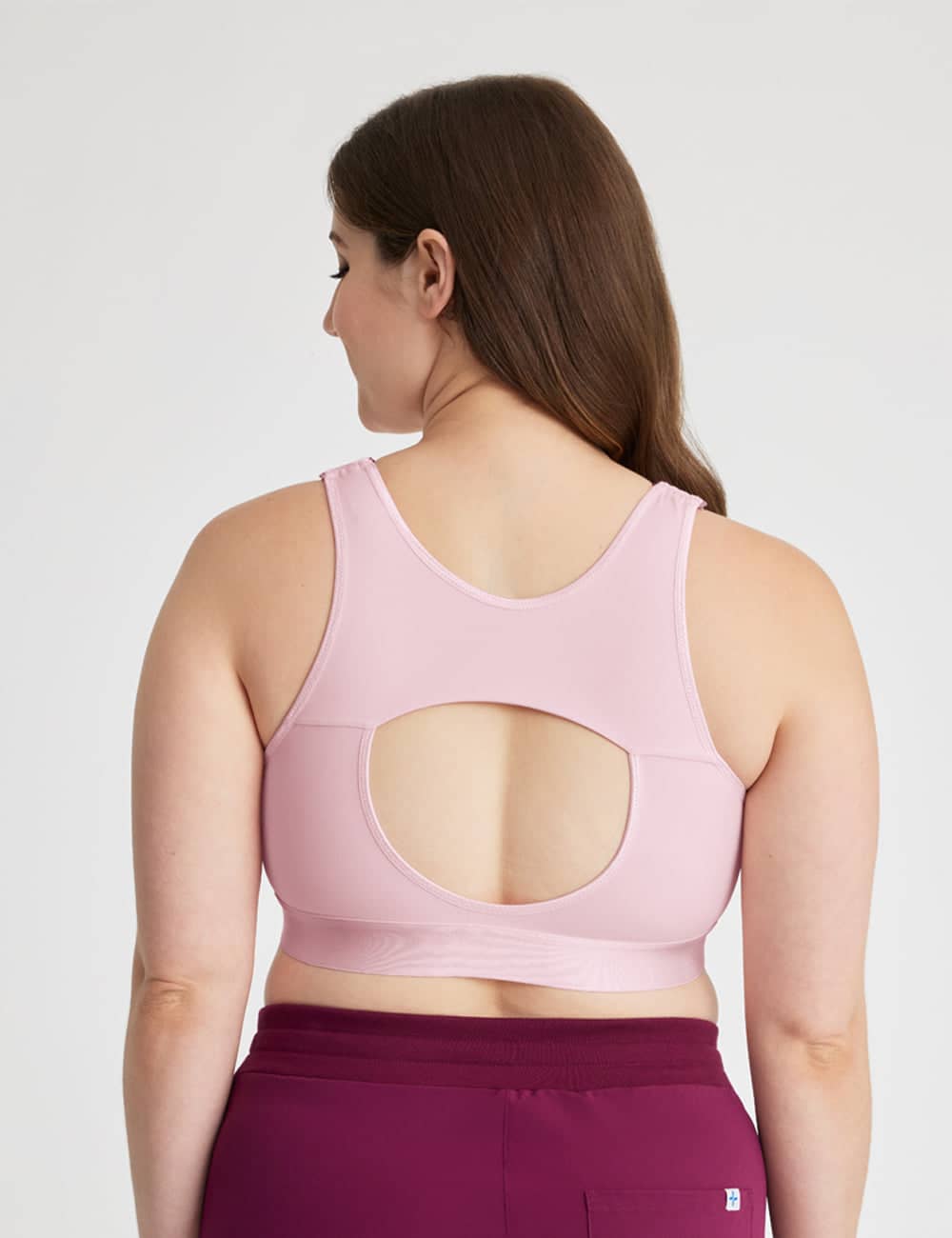 The Believer Bra in chocolate provides rich-toned, supportive comfort for post-mastectomy recovery, combining durability with style.