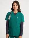 Womens scrubs set with Straight Leg Pants