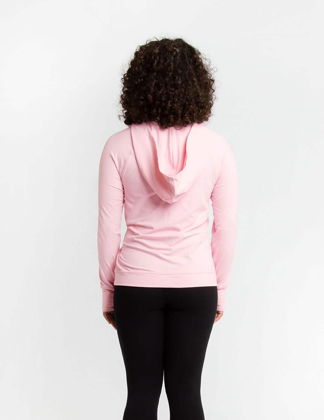 Oscar de la Renta red hoodie for women featuring chest port access, offering both style and functionality.