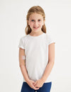 Kids' PICC line cover in camel, providing a neutral and comfortable option for medical support
