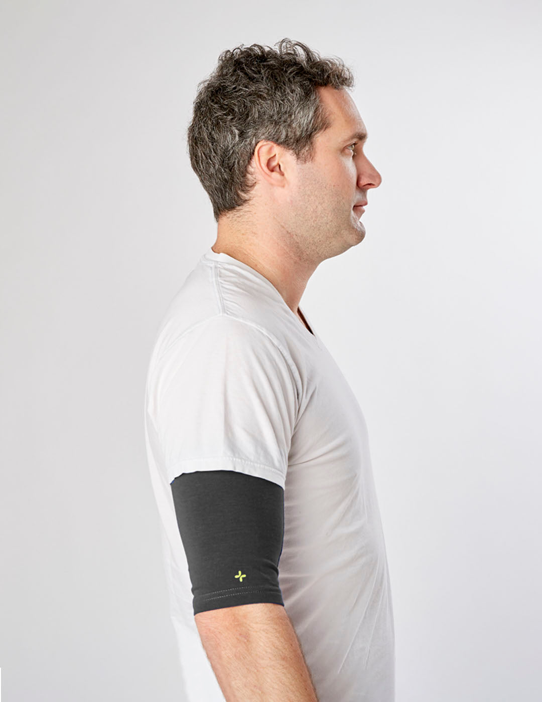 Durable Ultra Grip PICC line cover in black, designed to provide discreet and reliable protection.