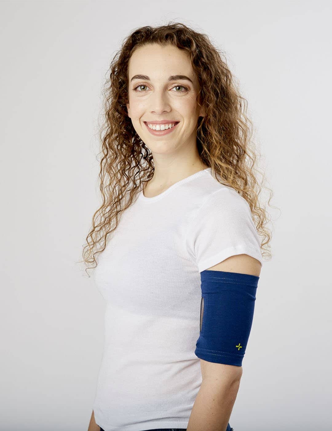 Versatile navy Classic PICC Line Cover by Care+Wear, blending a timeless color with superior antimicrobial technology.