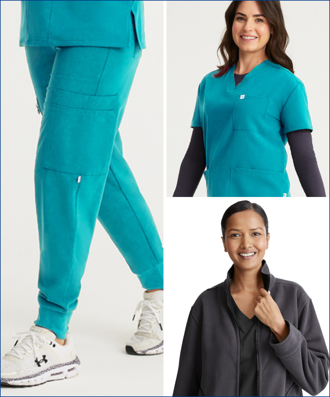 Womens Healthcare Cozy Collection Bundle with Jogger Pants