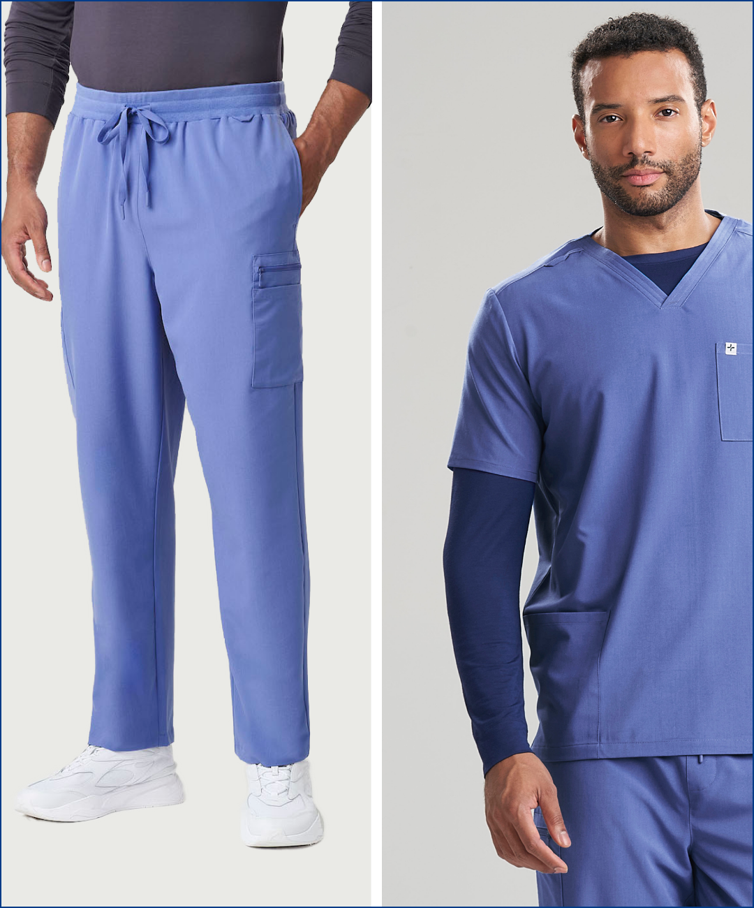 Mens Healthcare Essentials Bundle with Straight Leg Pants