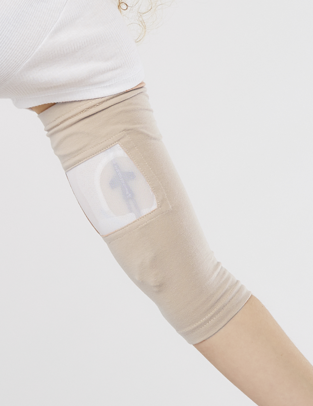 Modern slate PICC line sleeve featuring ultra grip design, offering reliable protection and comfort.